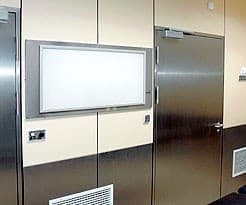 Realizacja - negatoskop do wbudowania w ścianę