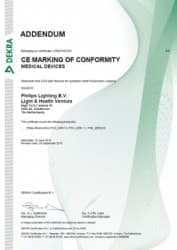 certyfikaty Philips BlueCongrol - Ultraviol